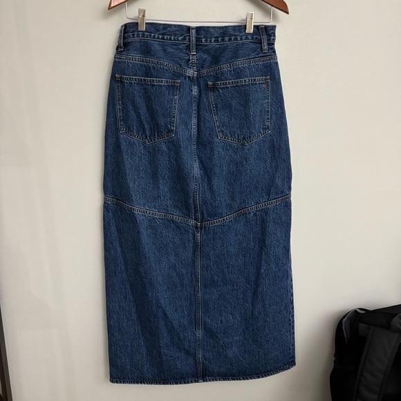 Madewell Denim Maxi Skirt Sz 29 - Picture 9 of 11